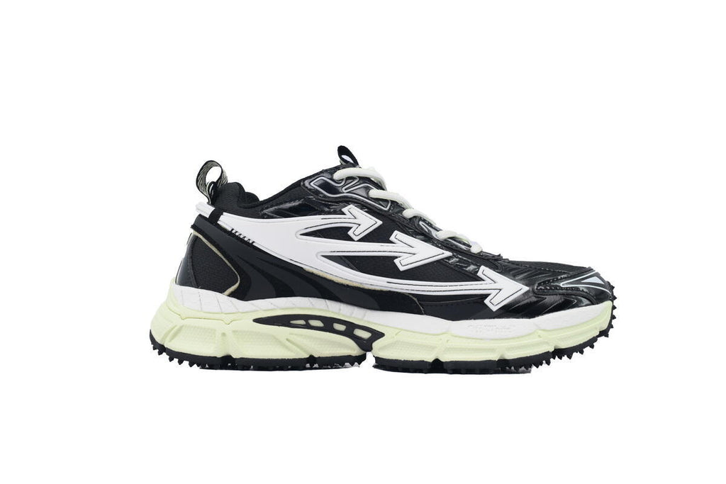 Off-White Be Right Back Black Lime Sneakers