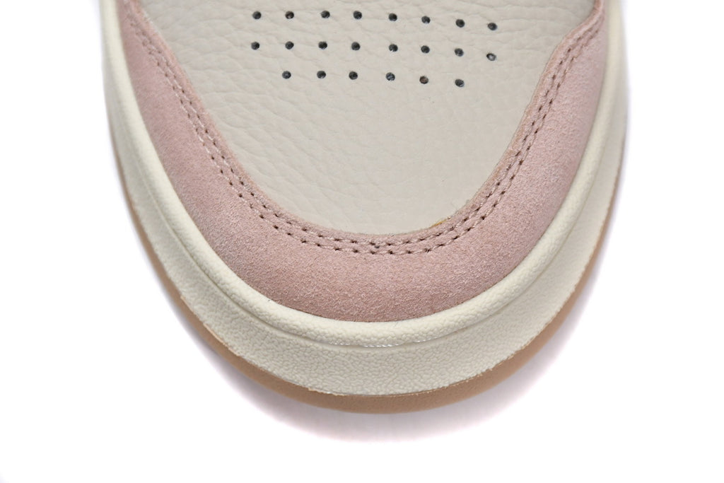 FENDI Match Pink Suede Leather Sneakers