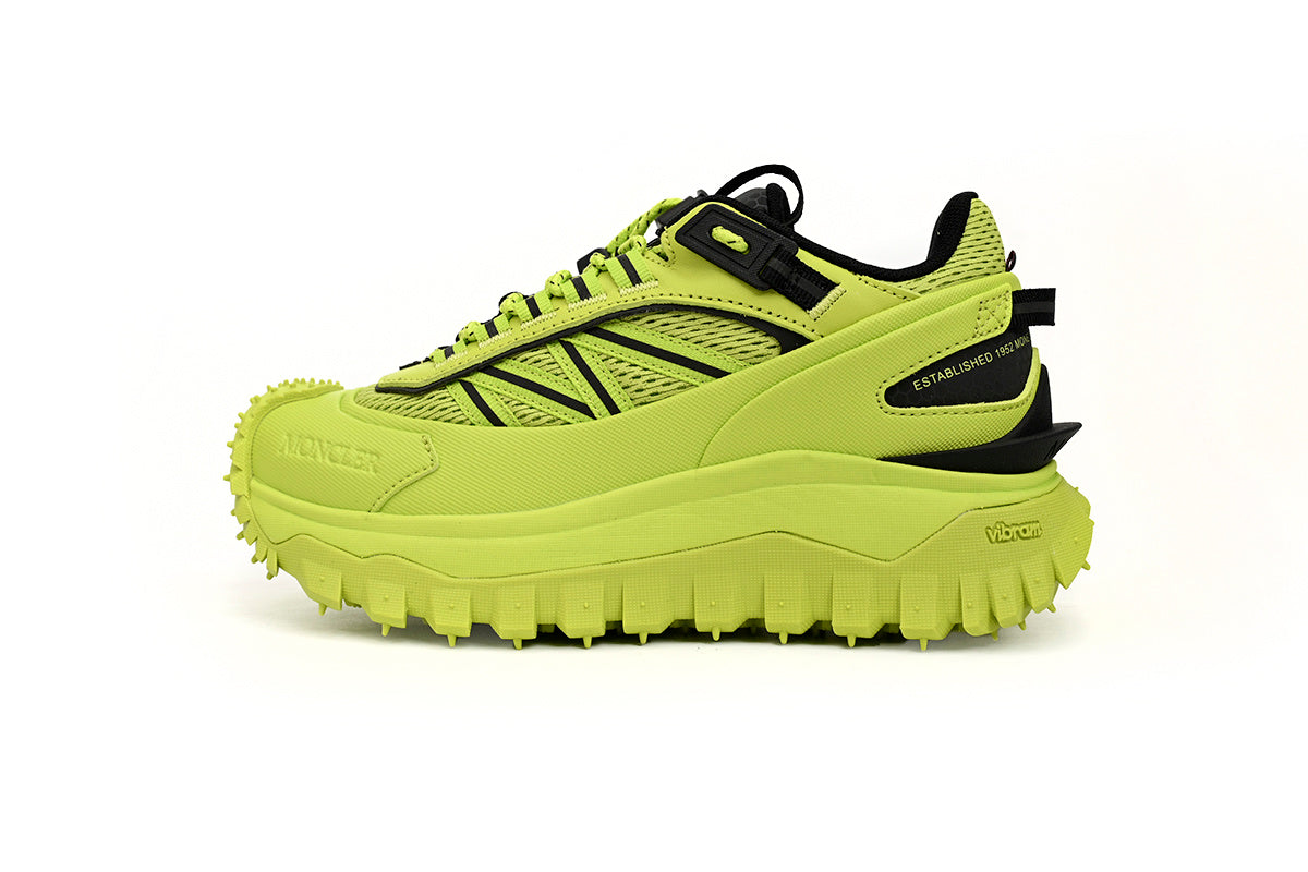 Moncler Trailgrip Fluorescent Green Sneakers