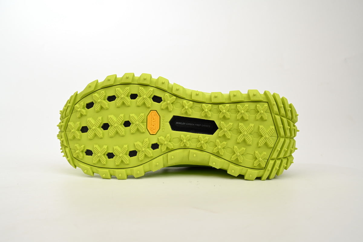 Moncler Trailgrip Fluorescent Green Sneakers
