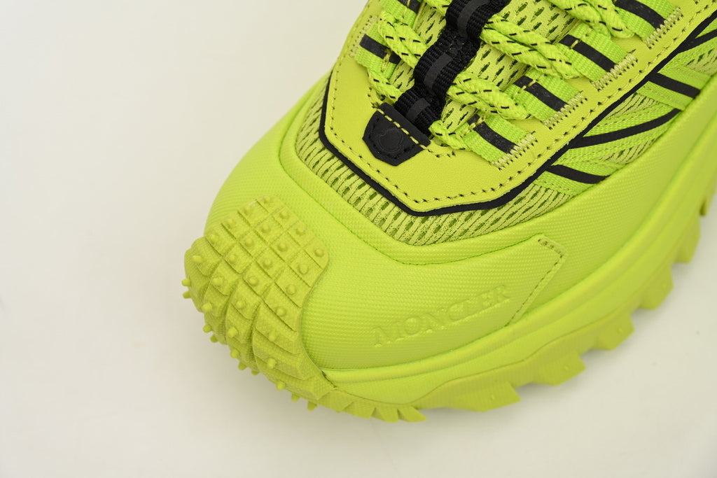 Moncler Trailgrip Fluorescent Green Sneakers