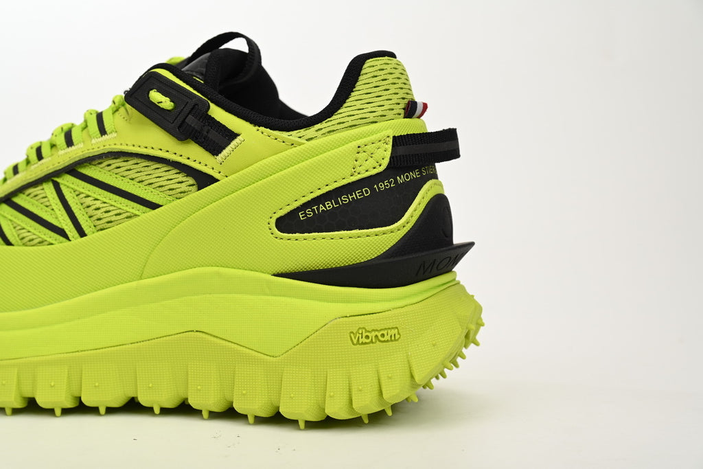 Moncler Trailgrip Fluorescent Green Sneakers