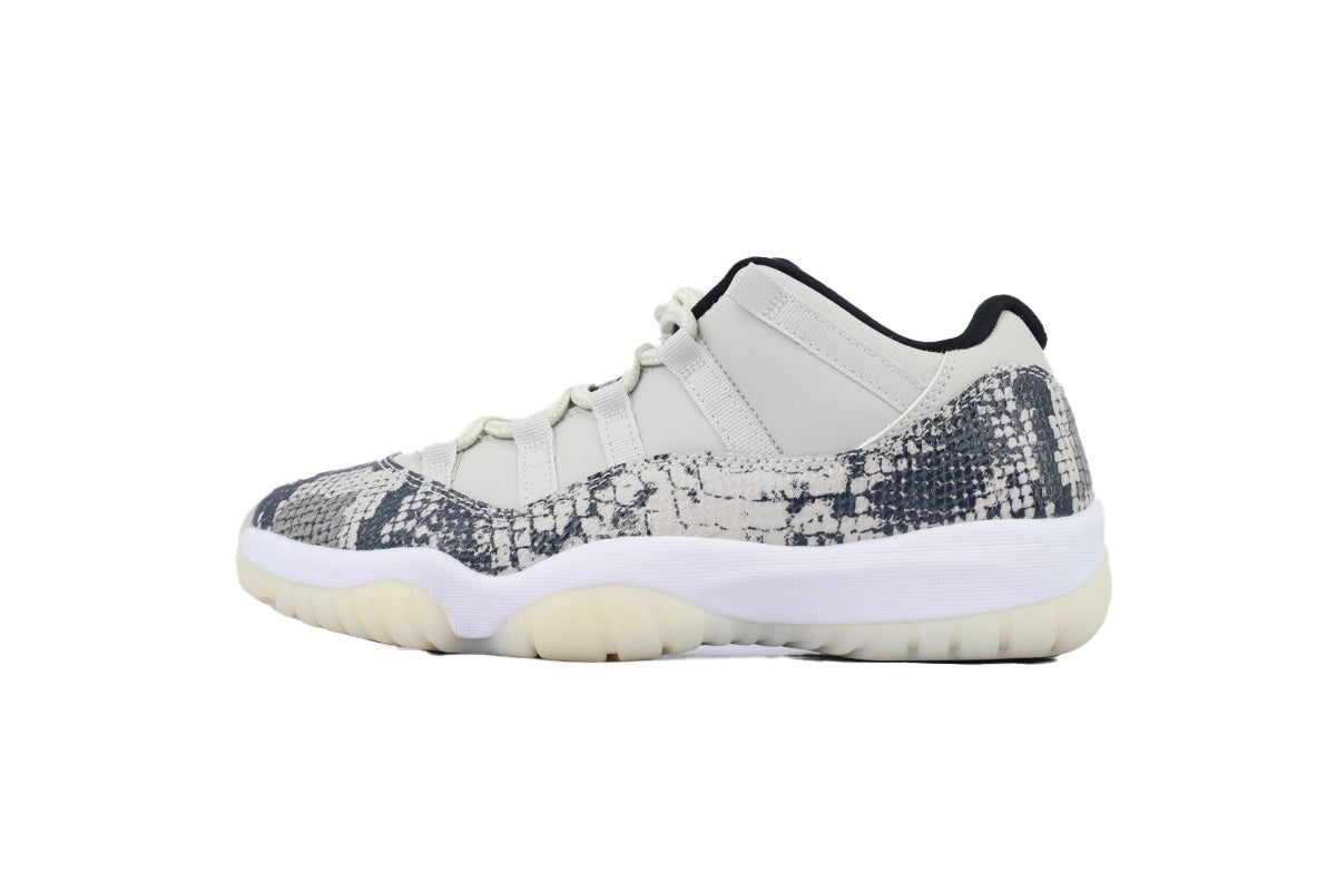 Air Jordan 11 Retro Low 'Light Bone Snakeskin'