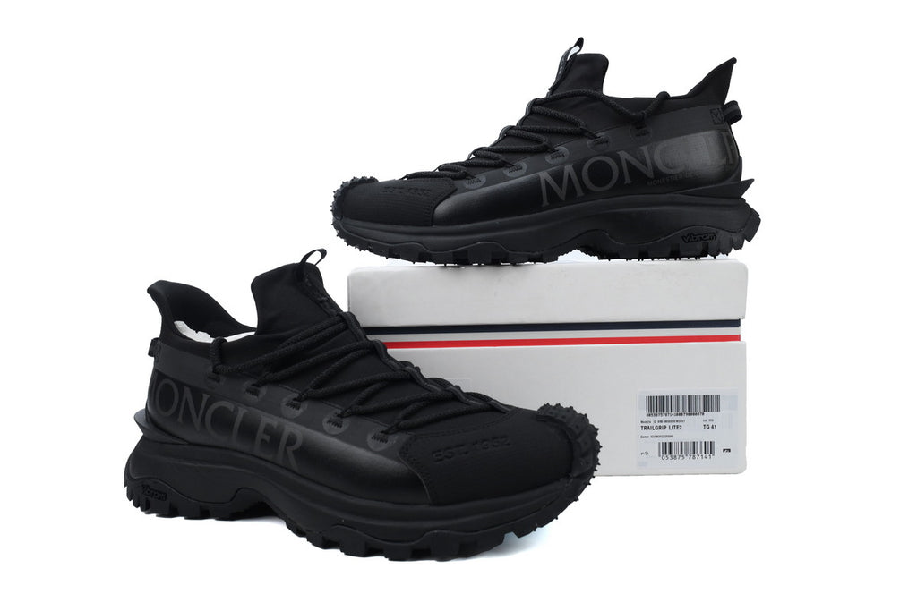 Moncler Trailgrip Lite 2 Black Sneakers