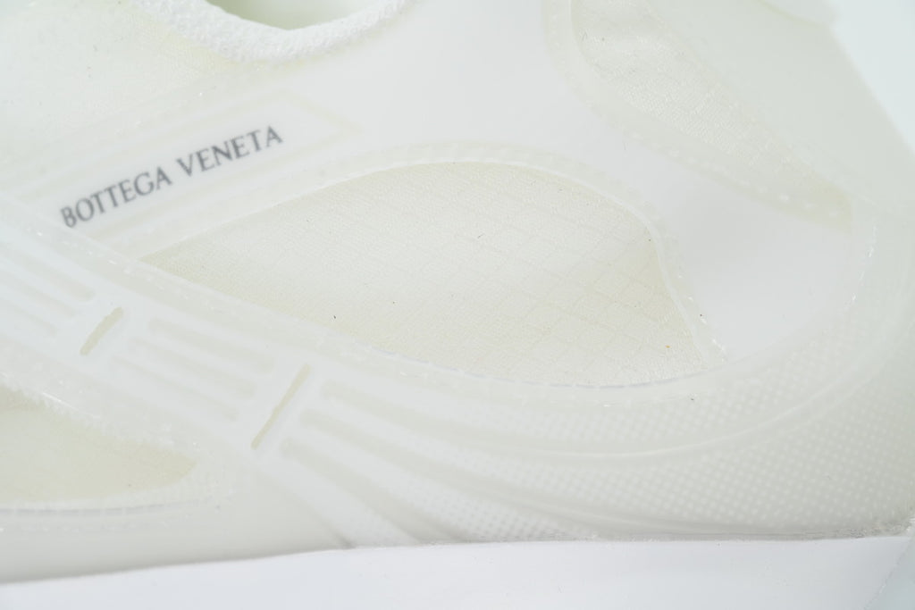 Bottega Veneta Orbit Glass Translucent Mesh Sneakers
