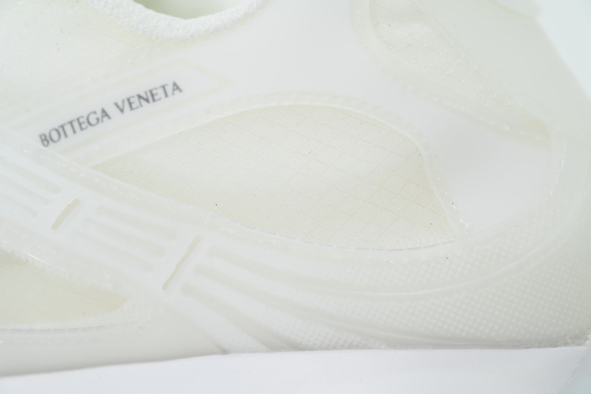 Bottega Veneta Orbit Glass Translucent Mesh Sneakers