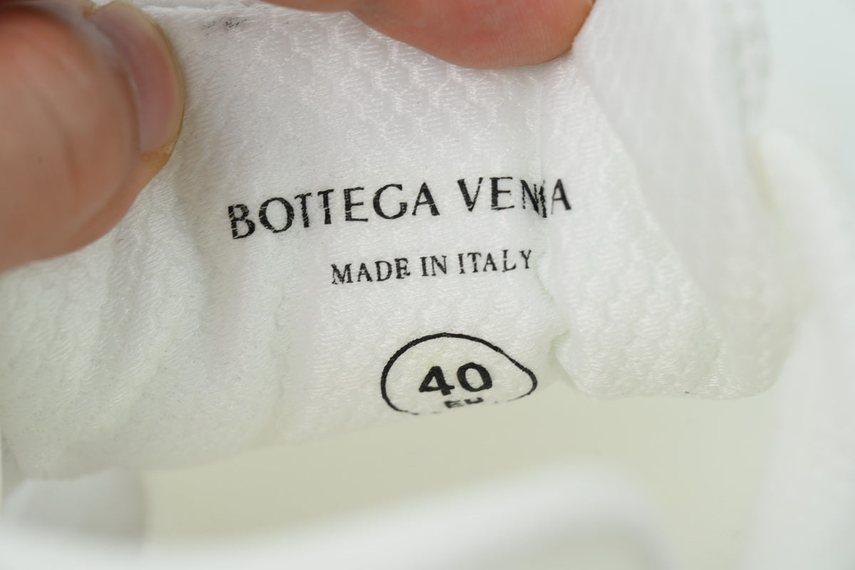 Bottega Veneta Orbit Glass Translucent Mesh Sneakers
