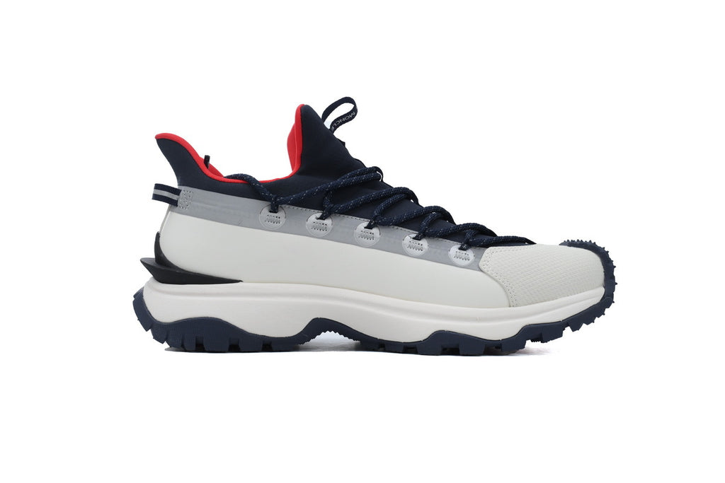 Moncler Trailgrip Lite 2 White Blue Red Sneakers