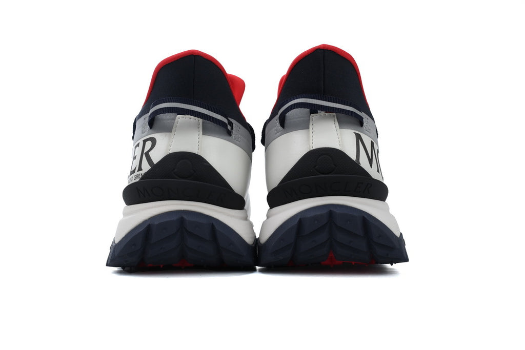 Moncler Trailgrip Lite 2 White Blue Red Sneakers