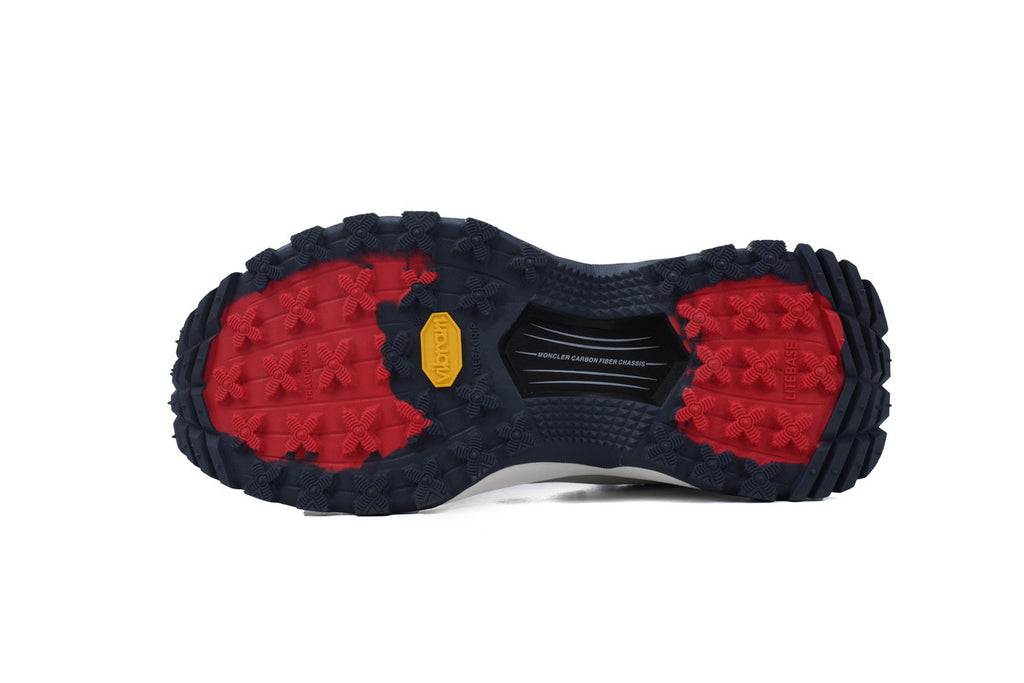 Moncler Trailgrip Lite 2 White Blue Red Sneakers