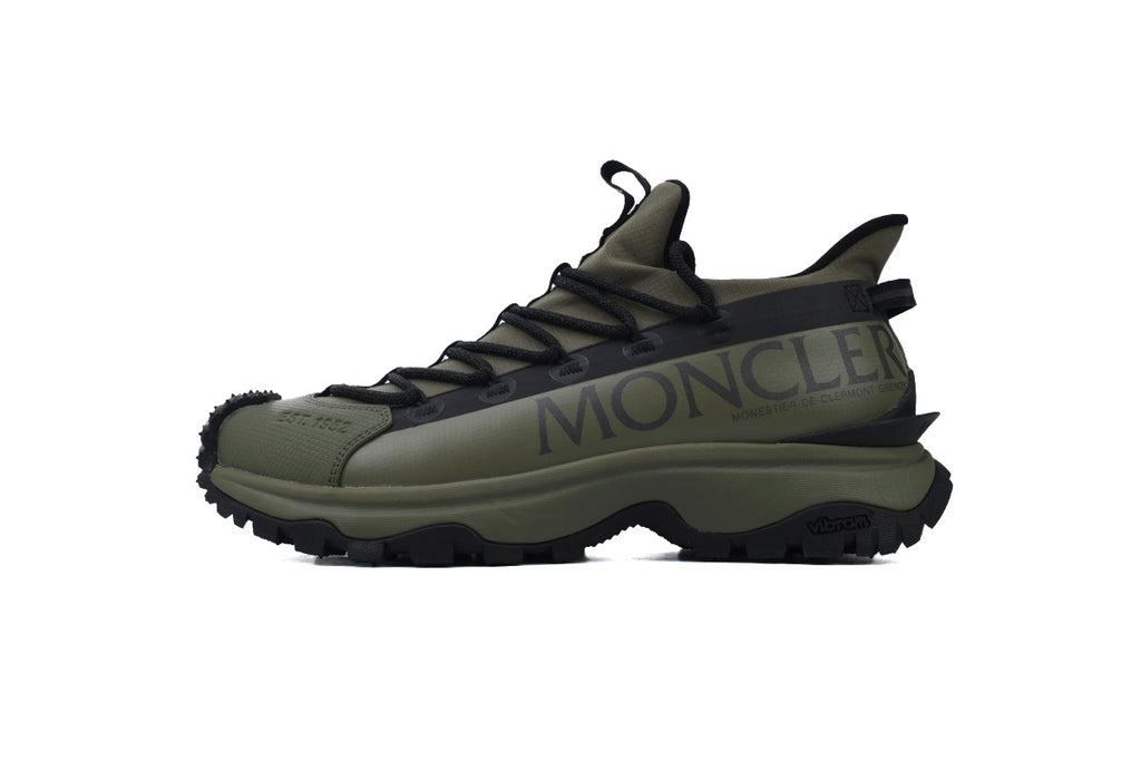 Moncler Trailgrip Lite 2 Olive Green Sneakers