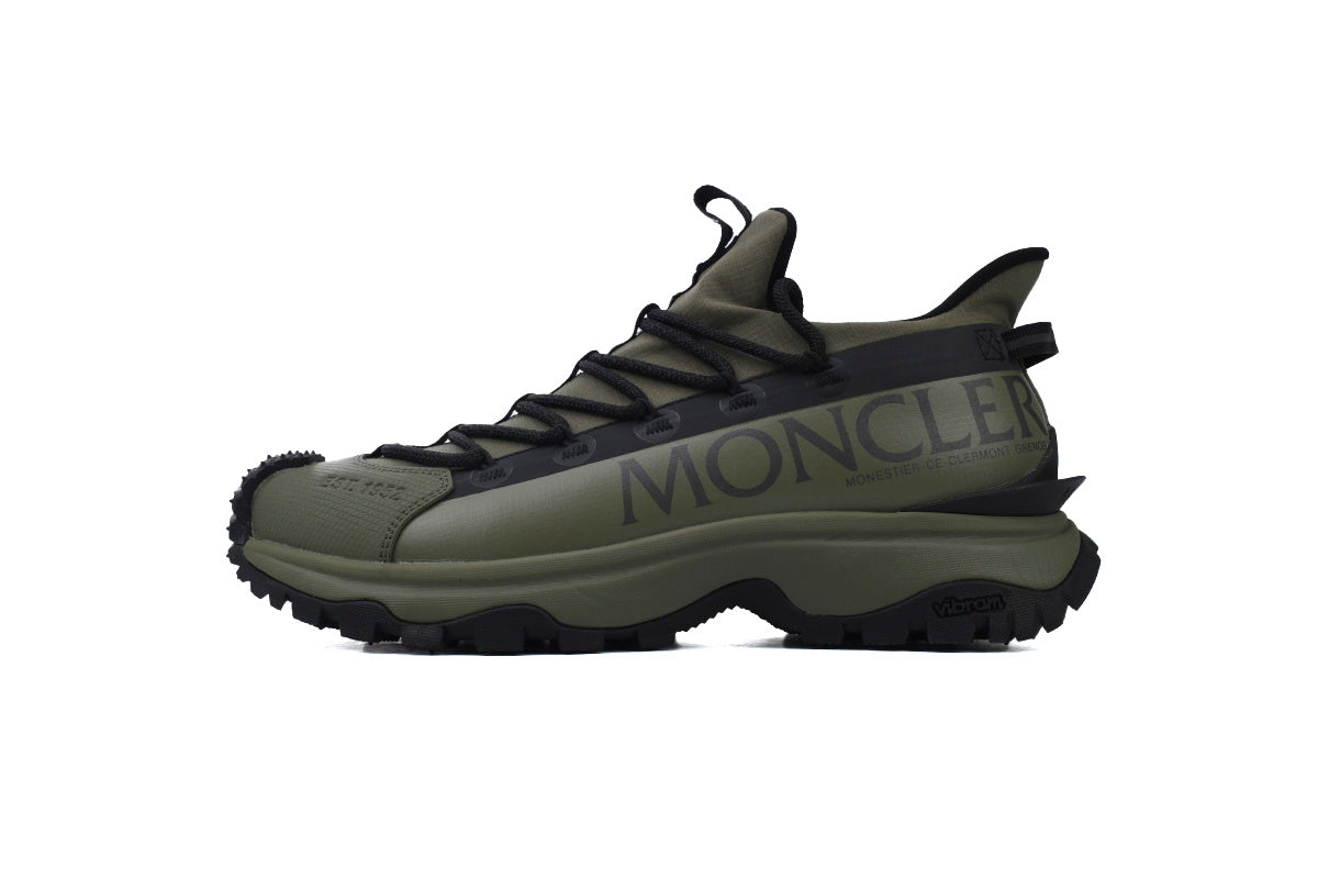 Moncler Trailgrip Lite 2 Olive Green Sneakers