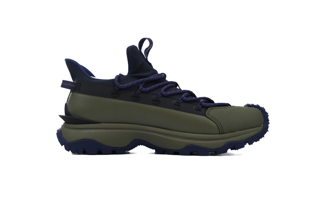 Moncler Trailgrip Lite 2 Olive Green Navy Sneakers