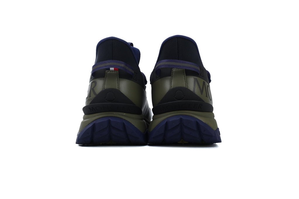 Moncler Trailgrip Lite 2 Olive Green Navy Sneakers