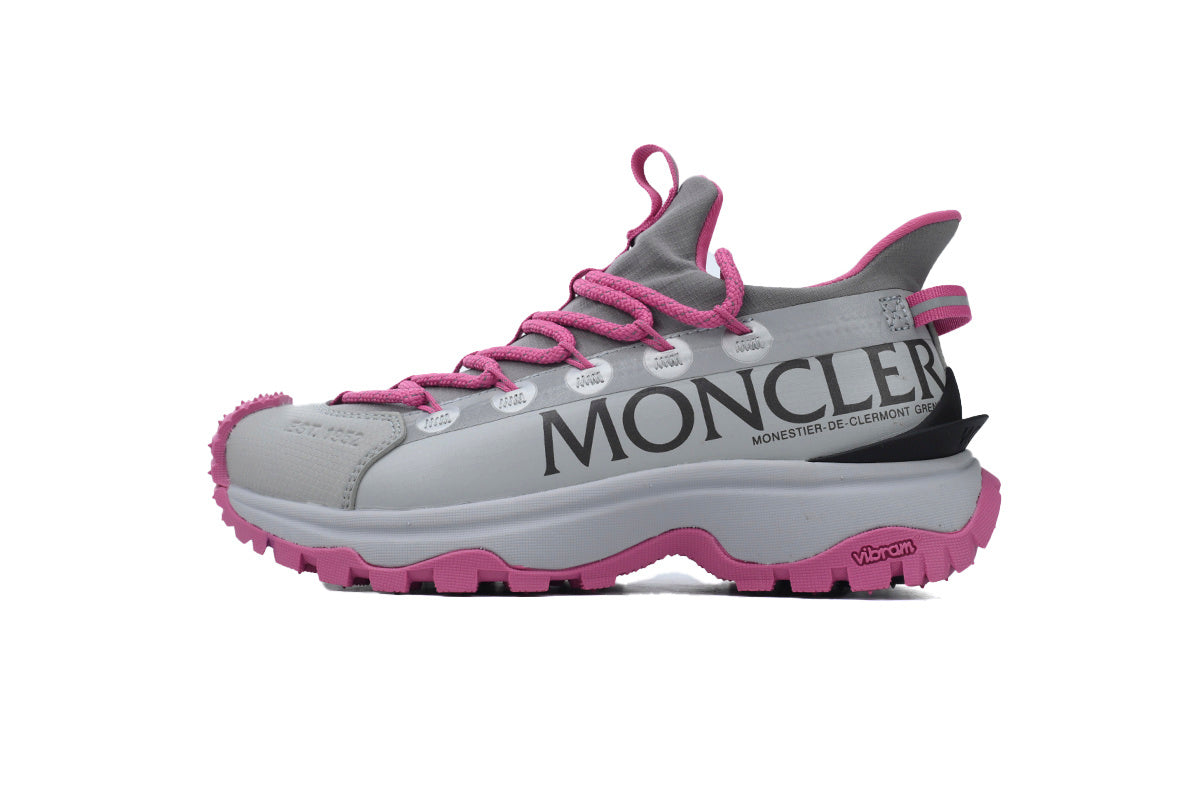 Moncler Trailgrip Lite2 Gray Pink Sneakers