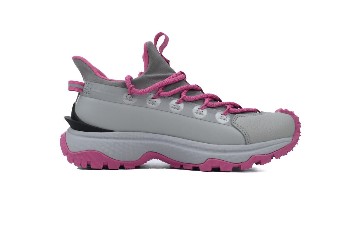 Moncler Trailgrip Lite2 Gray Pink Sneakers