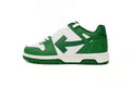 Off-White Out Of Office Low-Top Sneakers Green