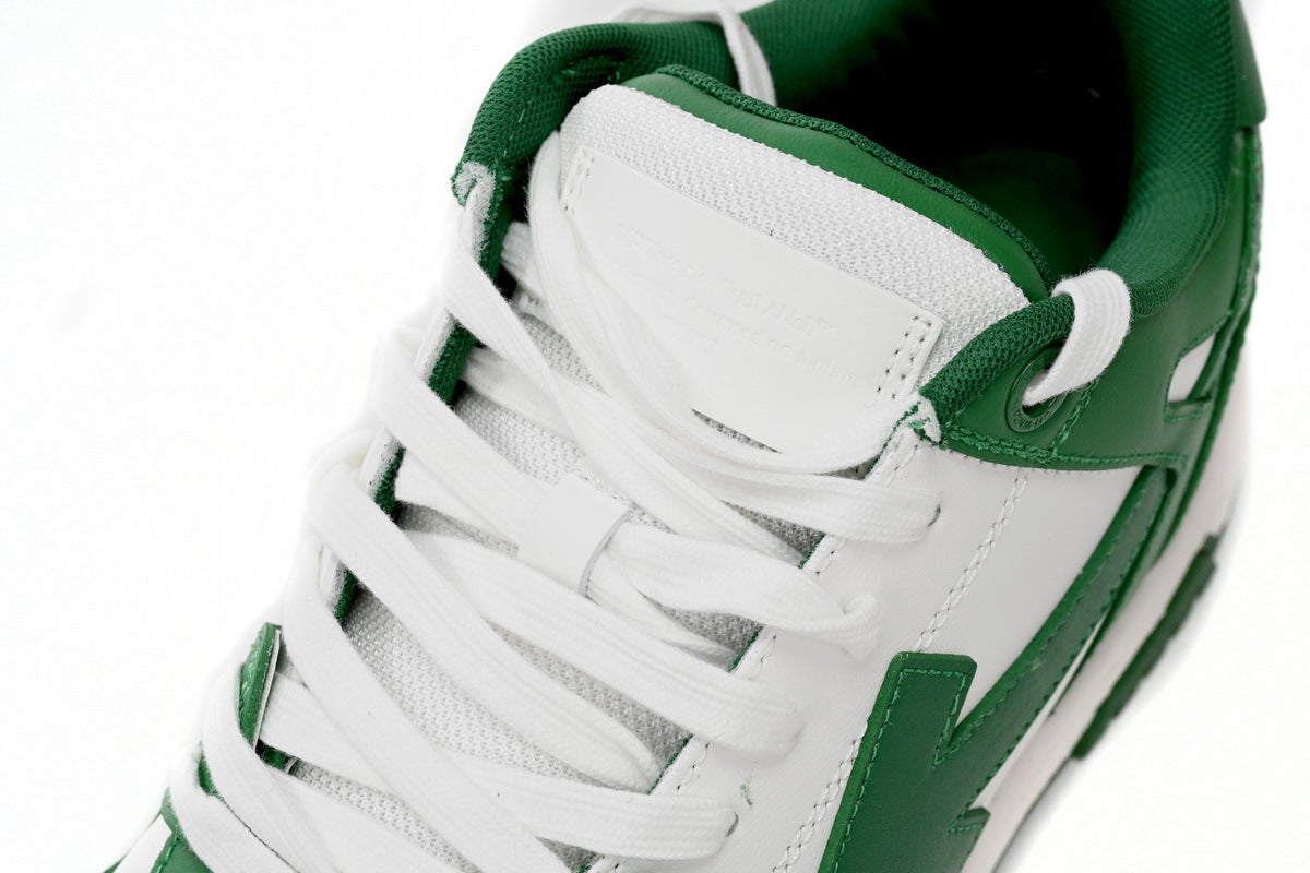 Off-White Out Of Office Low-Top Sneakers Green