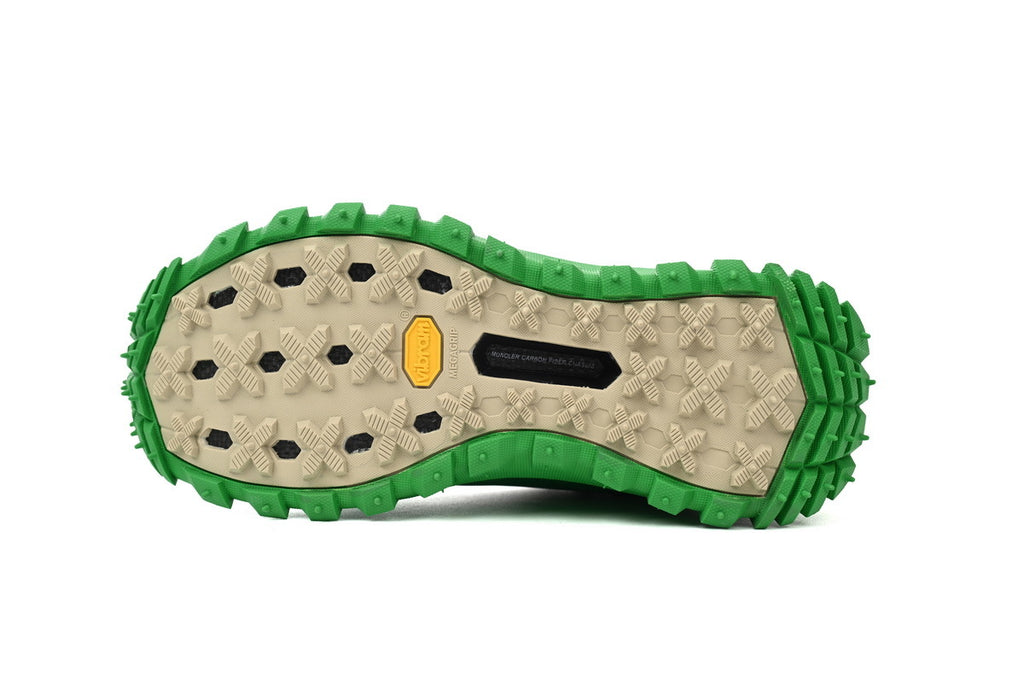 Moncler Trailgrip Green Beige Sneakers