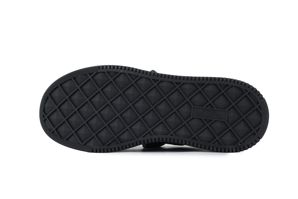 Valentino Garavani One Stud XL Black Nappa Calfskin Sneakers