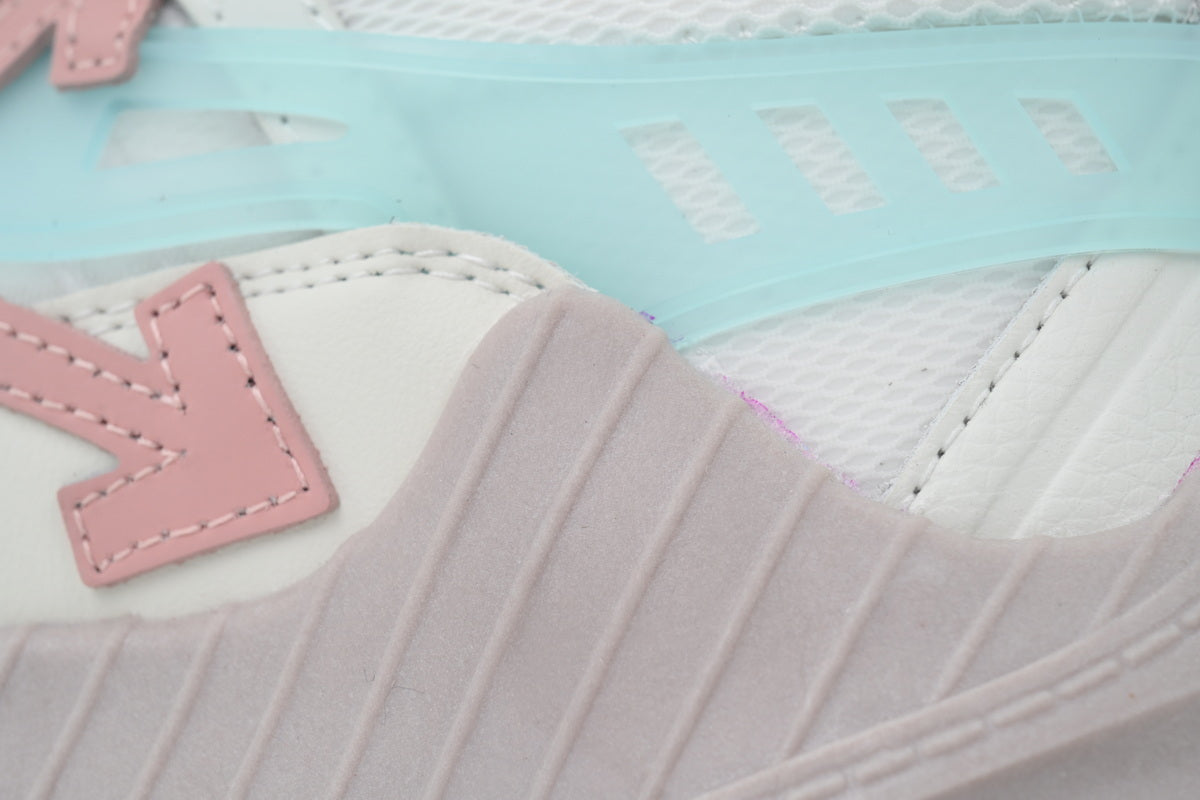 Off-White ODSY-1000 Grey Powder Pink Sneakers