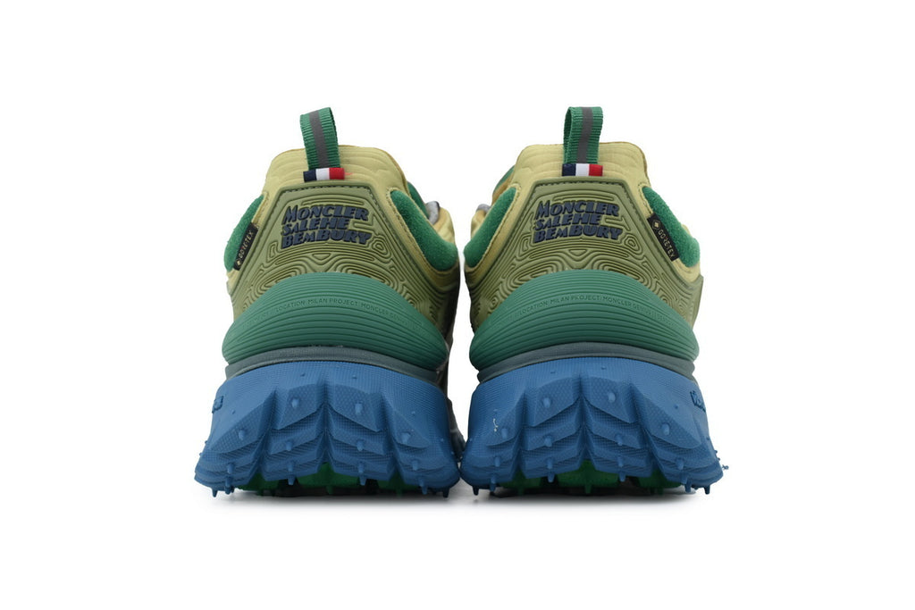 Moncler x Salehe Bembury Trailgrip Grain Green Sneakers