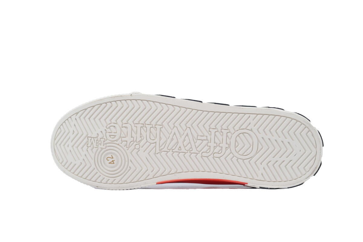 Off-White Vulc Low Women's White Black Canvas Sneakers