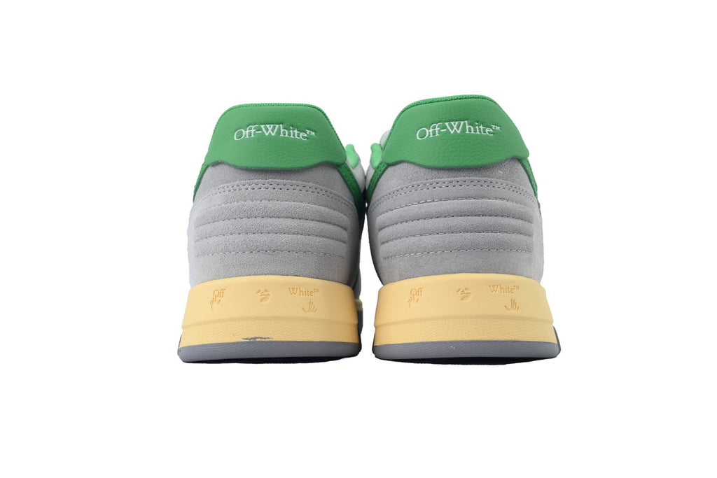 Off-White Out of Office Low Light Grey Green Sneakers