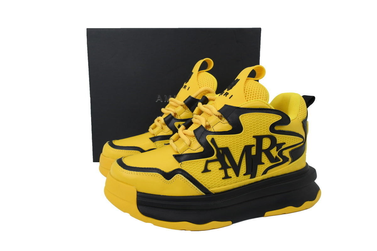AMIRI Yellow Bone Sneakers