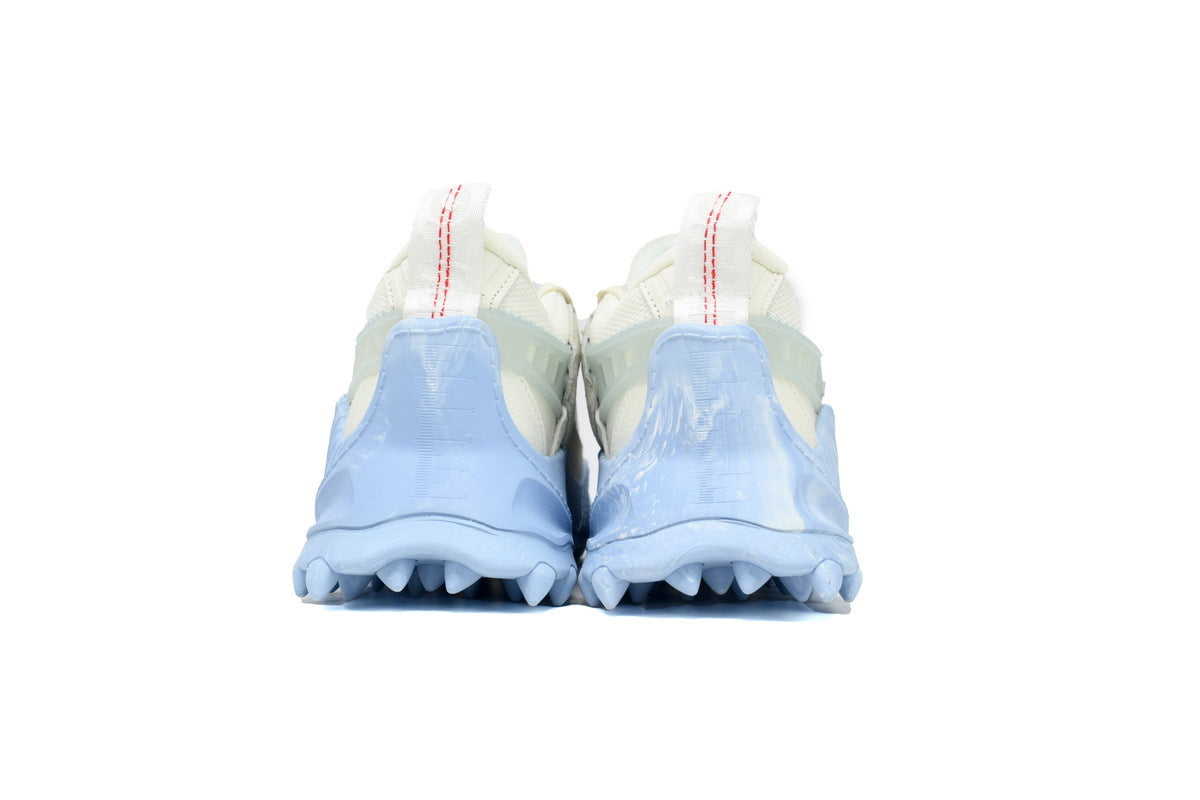 Off-White ODSY-1000 Ivory Blue Mixed-Material Sneakers