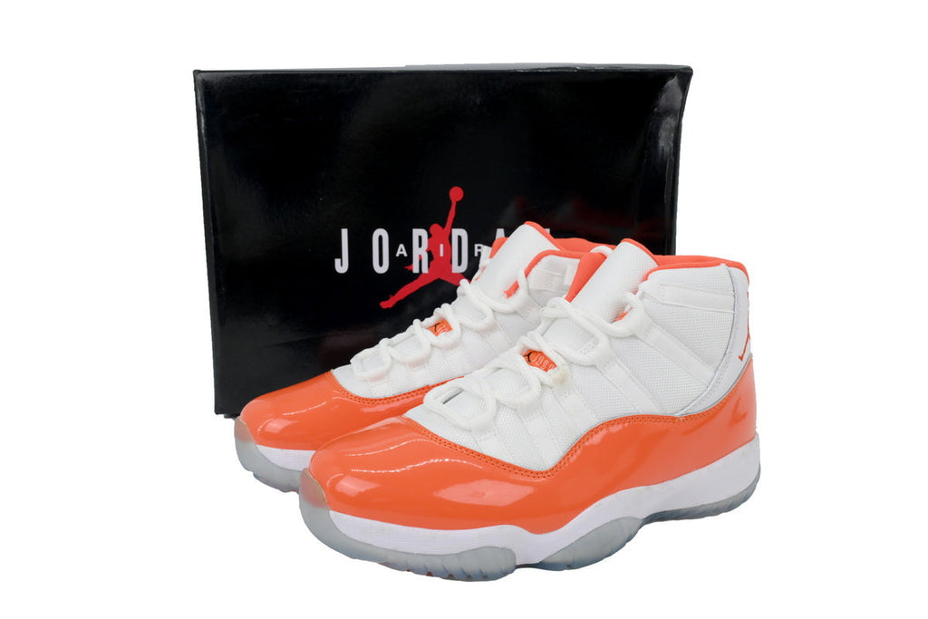 Air Jordan 11 Retro White Orange