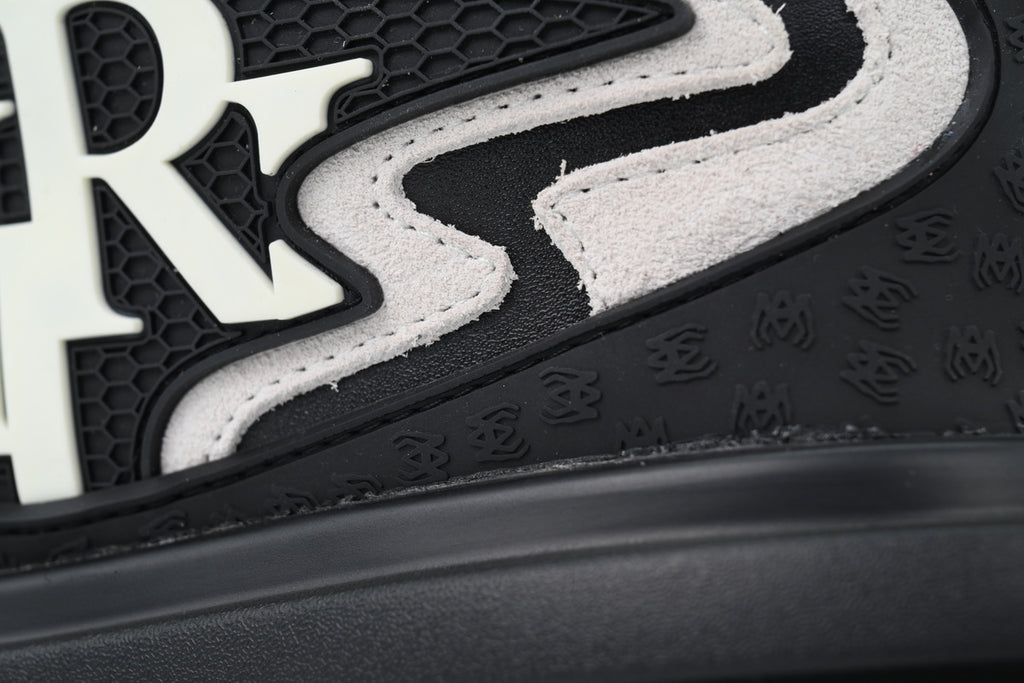 AMIRI Black Bone Sneakers