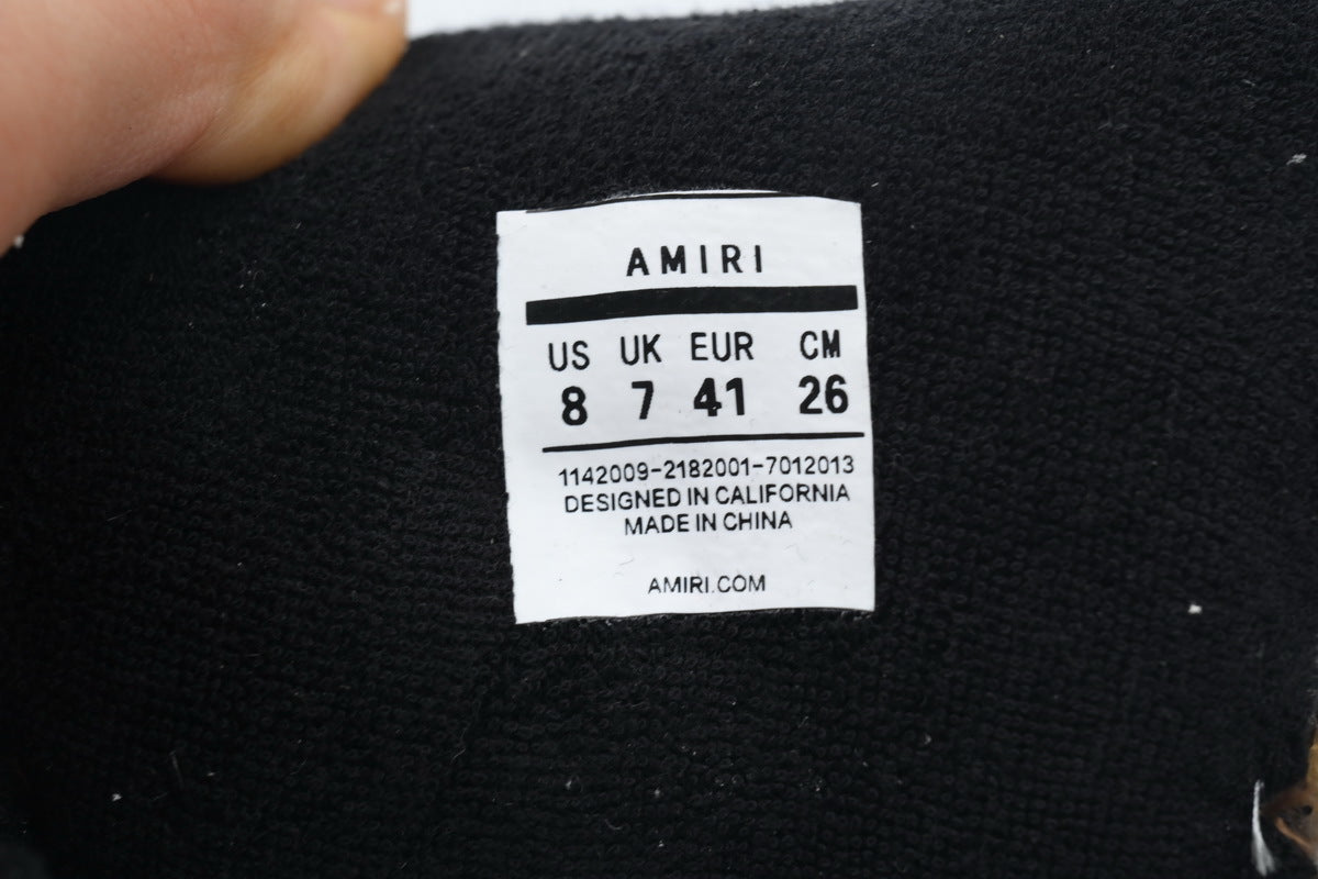AMIRI Black Grey Sneakers