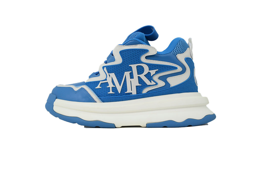 AMIRI Blue Bone Sneakers