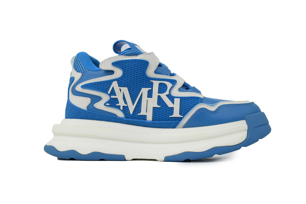 AMIRI Blue Bone Sneakers