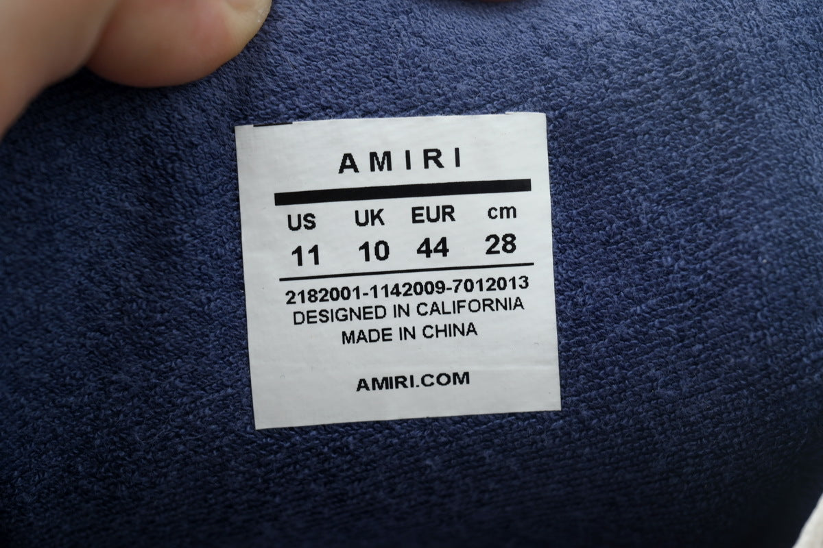 AMIRI Denim Blue Sneakers