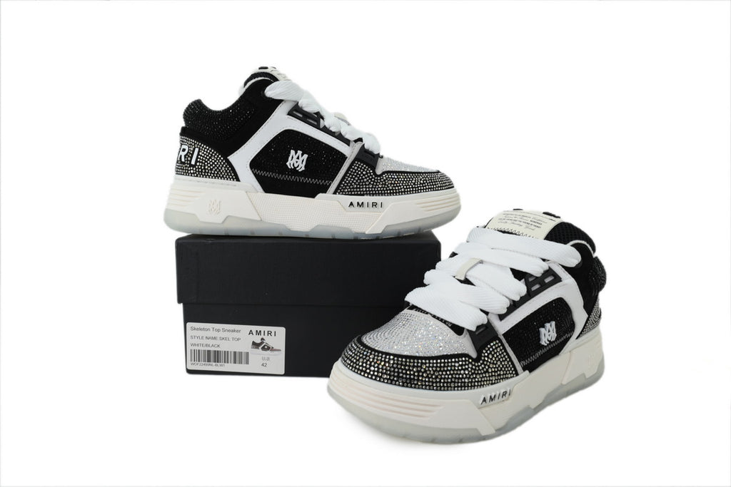 AMIRI Diamond Black White Sneakers