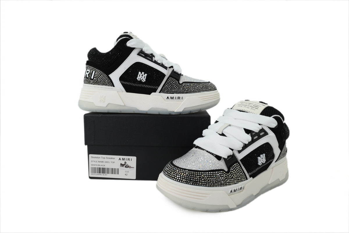 AMIRI Diamond Black White Sneakers