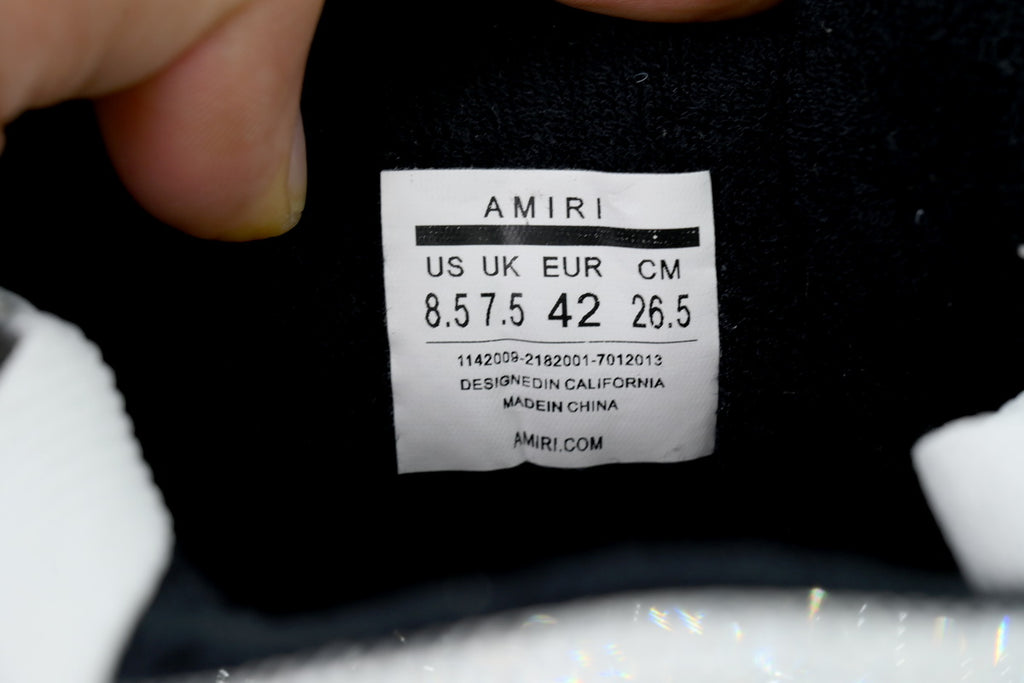 AMIRI Diamond White Sneakers