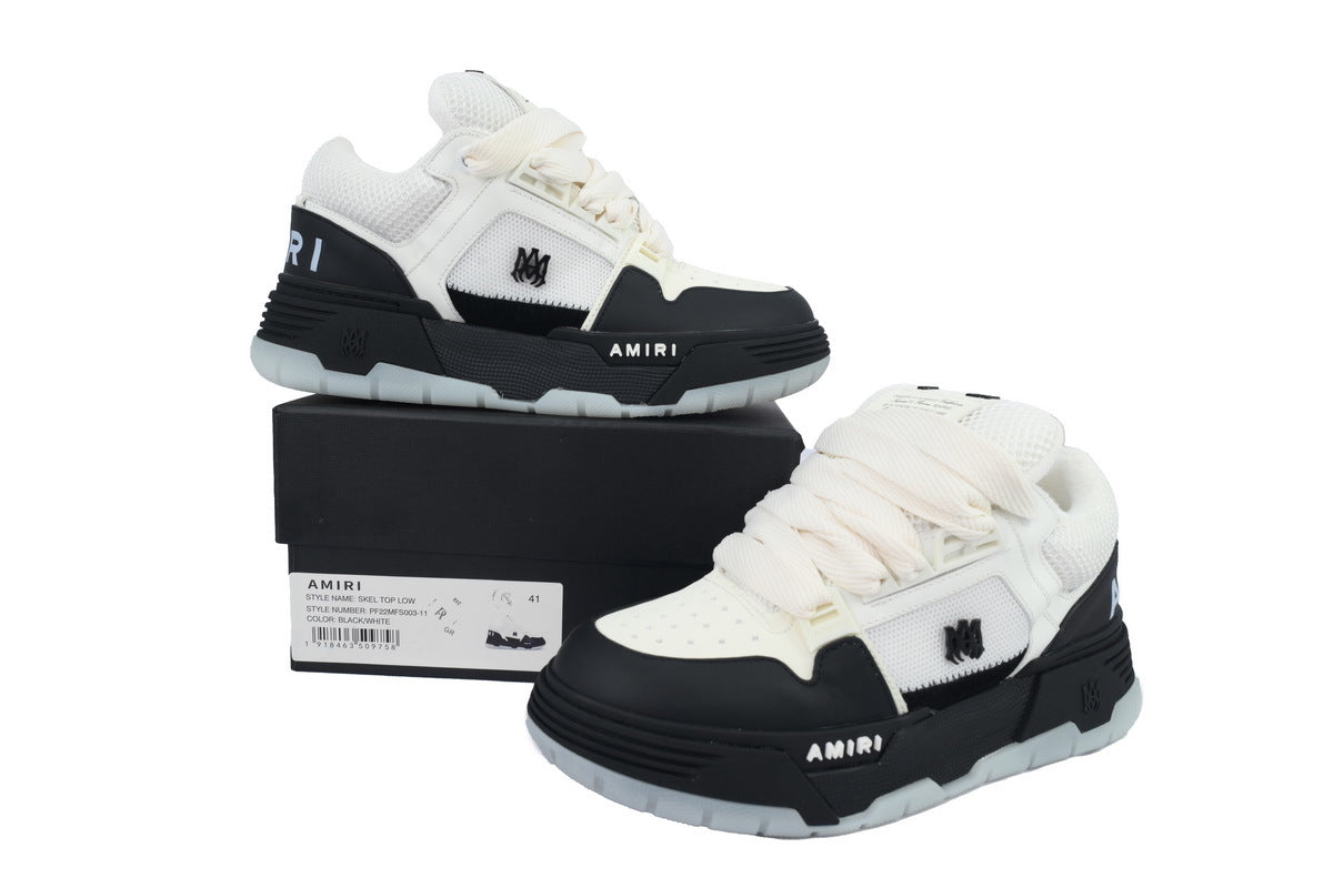 AMIRI Panda White Black Sneakers