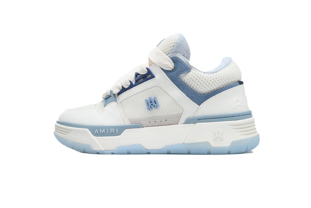 AMIRI White Blue Sneakers