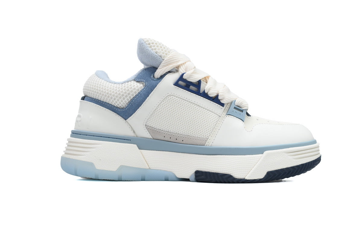 AMIRI White Blue Sneakers