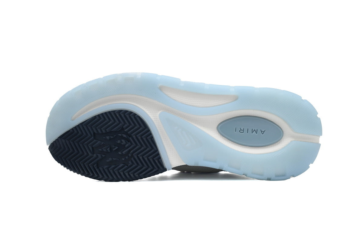 AMIRI White Blue Sneakers
