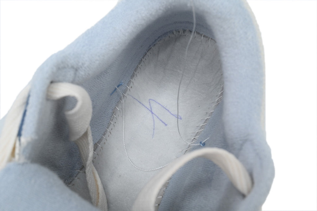 AMIRI White Blue Sneakers