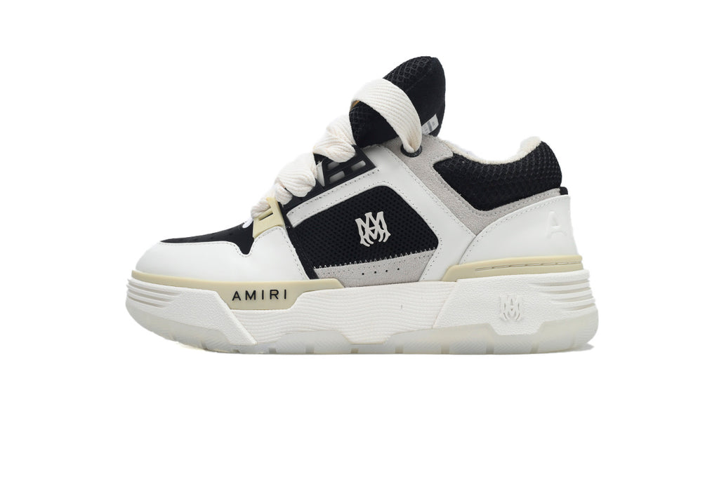 AMIRI White Gray Black Sneakers