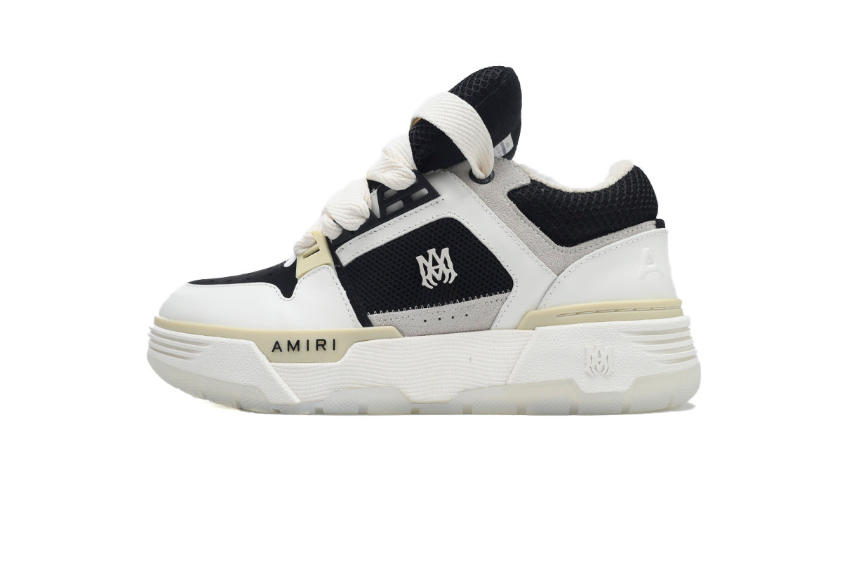 AMIRI White Gray Black Sneakers