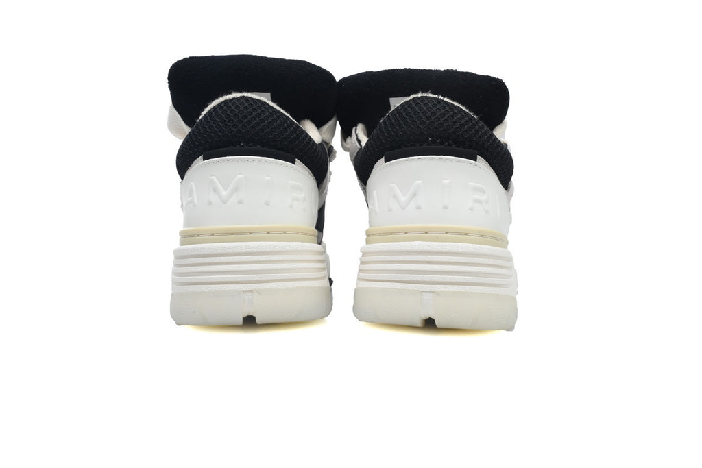 AMIRI White Gray Black Sneakers