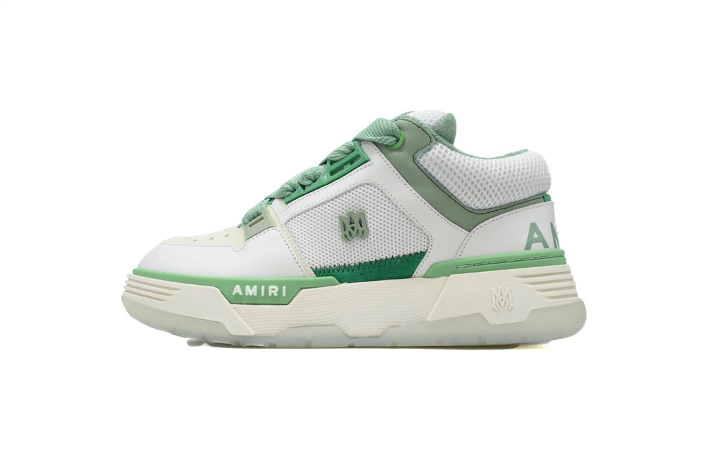 AMIRI White Green Sneakers