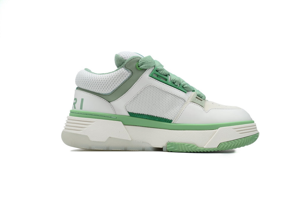 AMIRI White Green Sneakers