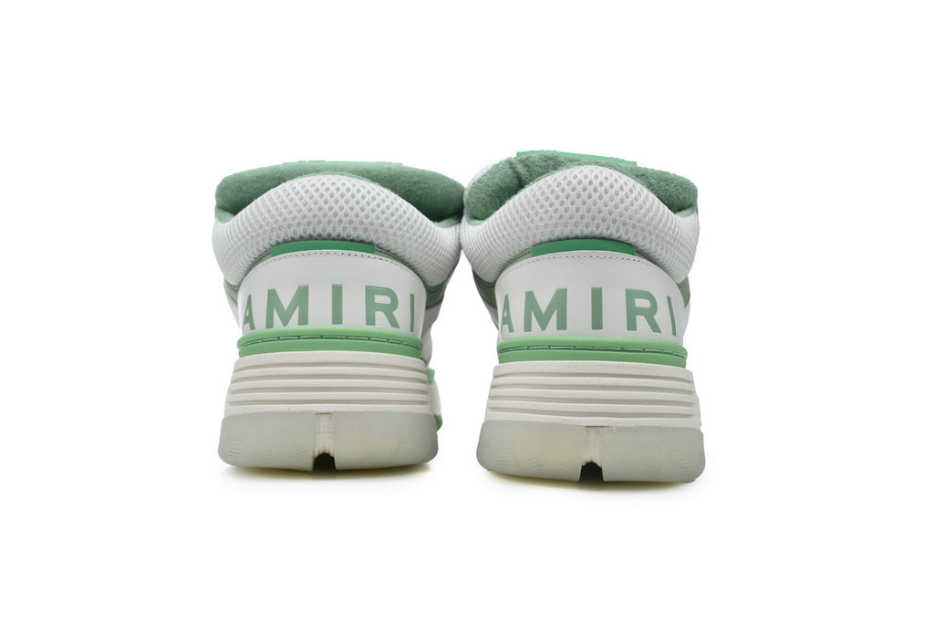 AMIRI White Green Sneakers